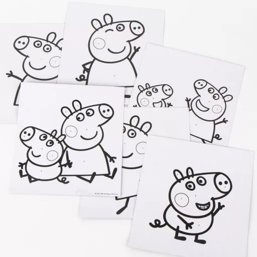 Peppa malac Fun számos kifestő szett