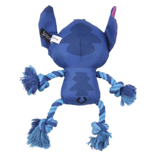 Disney Lilo és Stitch, A csillagkutya Alien sípoló kötél kutyajáték 26cm