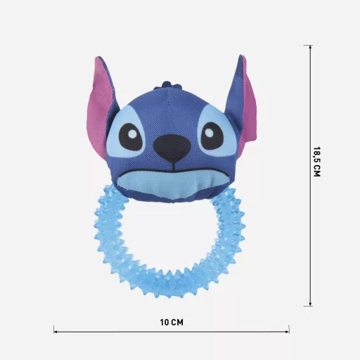 Disney Lilo és Stitch, A csillagkutya Alien sípoló TPR kutyajáték 20cm