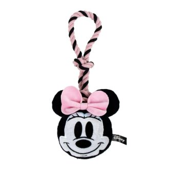Disney Minnie Pink sípoló kötél kutyajáték 30cm