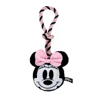 Disney Minnie Pink sípoló kötél kutyajáték 30cm