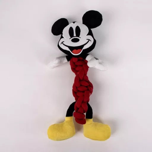 Disney Mickey Smile sípoló kötél kutyajáték 27cm