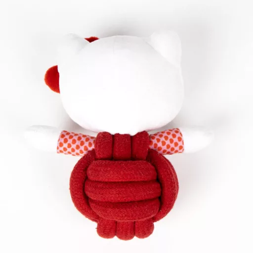 Hello Kitty Red kötél kutyajáték 15cm