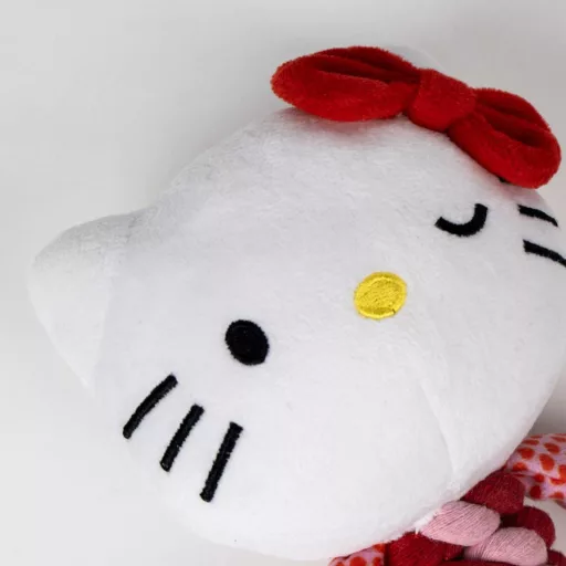 Hello Kitty Red sípoló kötél kutyajáték 30cm