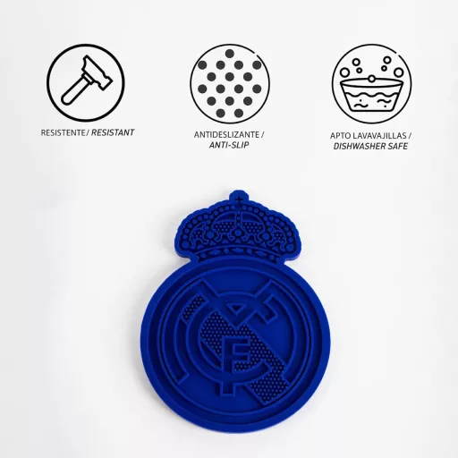 Real Madrid Blue szilikon etetőszőnyeg 23cm