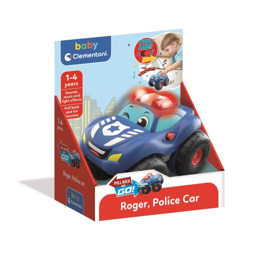 Felhúzható rendőrautó Roger Clementoni