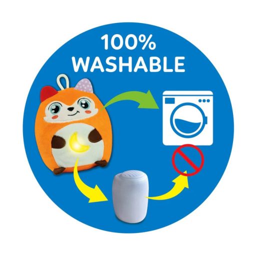 Róka Twinkle Twinkle éjszakai fény és játék Clementoni