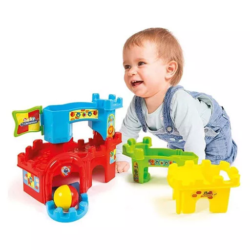 Kastély golyópálya Drop baba építőjáték Clementoni