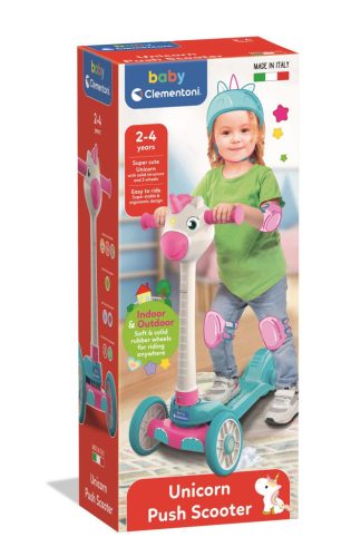 Háromkerekű Pink unikornis roller Clementoni