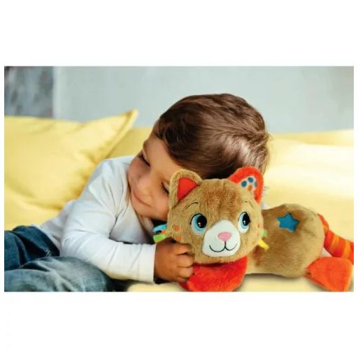 Cicás Tummy-Time elalvást segítő plüss játék Clementoni