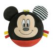 Disney Mickey plüss labdafigura, baba csörgő Clementoni