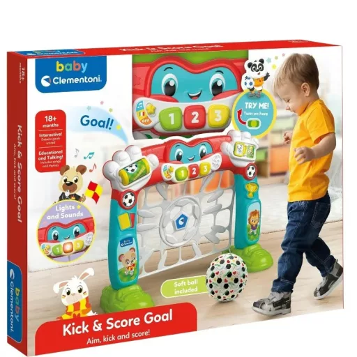 Interaktív focikapu Fun Animal Clementoni