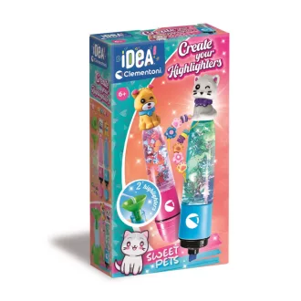 Színes Sweet Pets szövegkiemelő készlet Clementoni