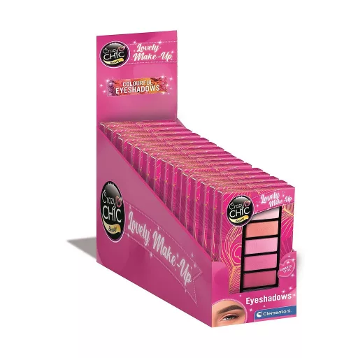 Crazy Chic Romantic szemhéjfesték készlet Clementoni