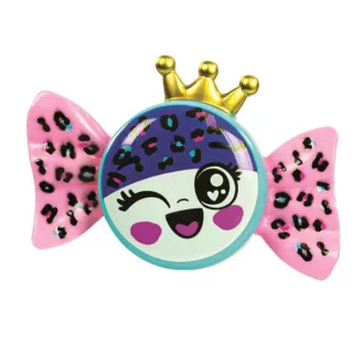   Crazy Chic Pink Pattern cukorka formájú szájfény Clementoni