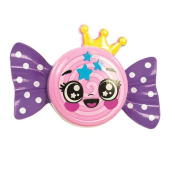   Crazy Chic White Dots cukorka formájú szájfény Clementoni