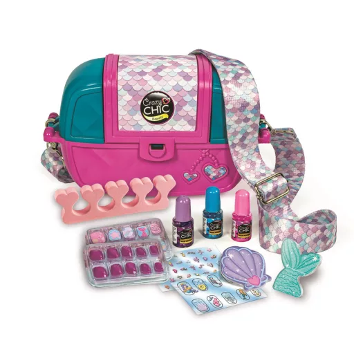 Crazy Chic On The Go körömkészítő stúdió tokban Clementoni