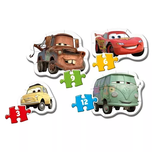 Disney Verdák My First baba forma puzzle Clementoni