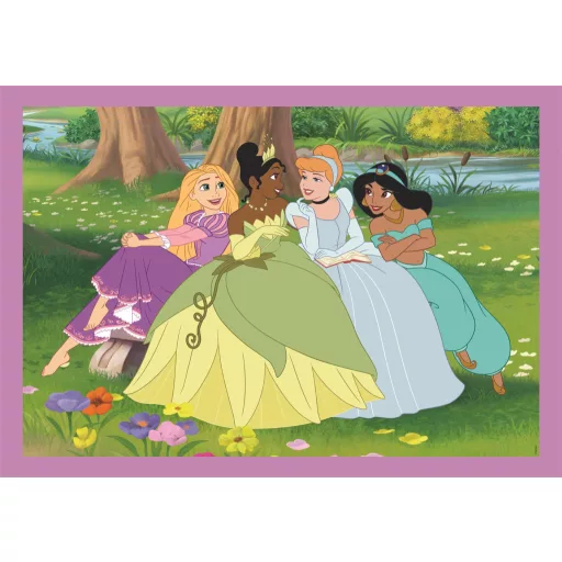 Disney Hercegnők Colloquy 4 az 1-ben puzzle Clementoni