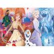 Disney Jégvarázs 2x20 db-os puzzle Clementoni