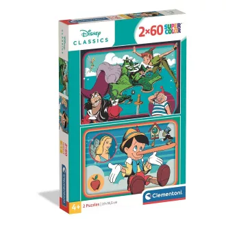 Disney Classics 2x60 db-os puzzle Clementoni
