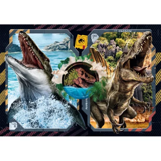 Jurassic World Danger Zone 2x60 db-os puzzle Clementoni