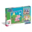 Peppa malac Family 3x48 db-os puzzle Clementoni