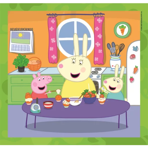 Peppa malac Family 3x48 db-os puzzle Clementoni