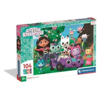 Gabi babaháza 104 db-os puzzle Clementoni
