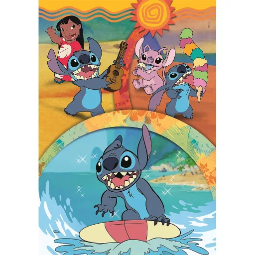 Disney Lilo és Stitch, A csillagkutya 104 db-os puzzle Clementoni