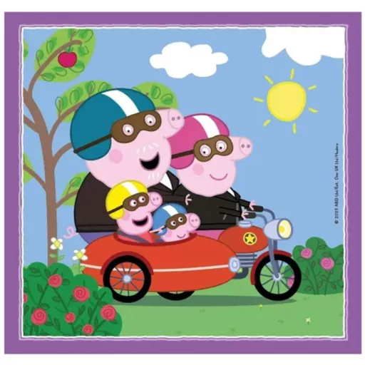 Peppa malac Relaxing 3x48 db-os puzzle Clementoni