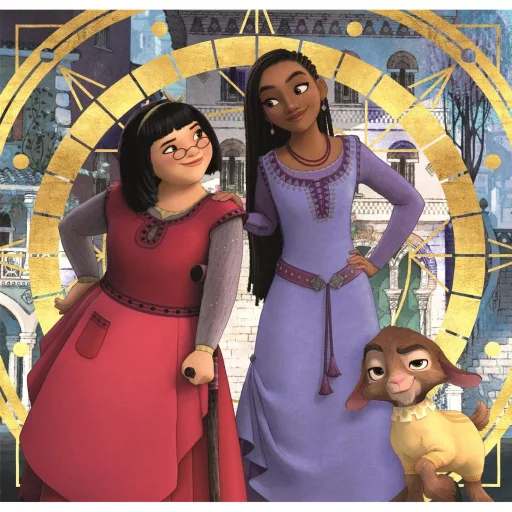 Disney Wish Mystic 3x48 db-os puzzle Clementoni
