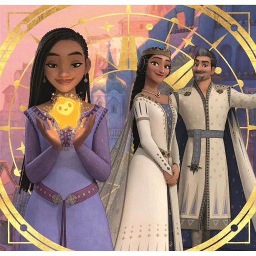 Disney Wish Mystic 3x48 db-os puzzle Clementoni