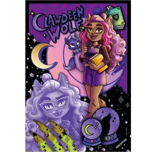 Monster High Clawdeen Wolf 150db-os puzzle Clementoni