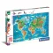 Dinoszaurusz Map 180 db-os puzzle Clementoni