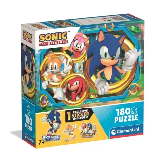 Sonic, a sündisznó 180 db-os puzzle Clementoni