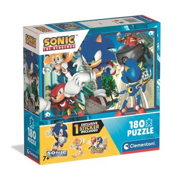 Sonic, a sündisznó 180 db-os puzzle Clementoni