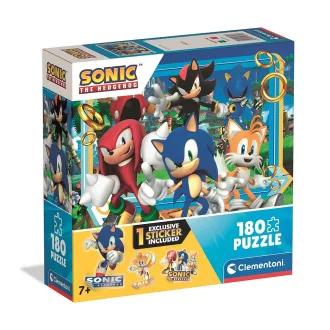 Sonic, a sündisznó 180 db-os puzzle Clementoni