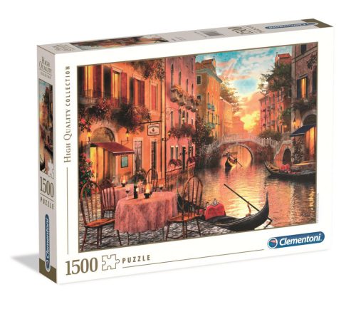 Velence Canal 1500 db-os puzzle Clementoni