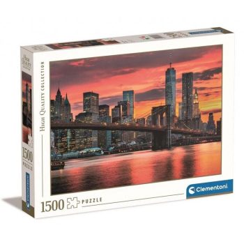 New York East River 1500db-os puzzle Clementoni