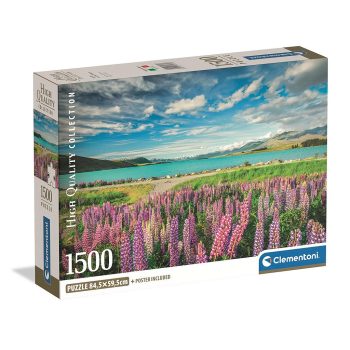 Új-Zéland Lake Tekapo 1500 db-os puzzle Clementoni