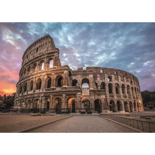 Róma Colosseum Sunrise 3000 db-os puzzle Clementoni