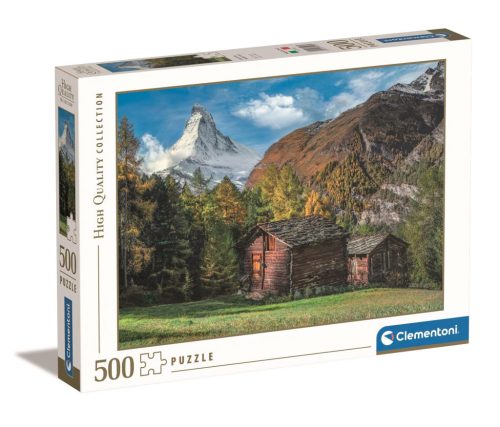 Alpesi táj Matterhorn 500 db-os puzzle Clementoni