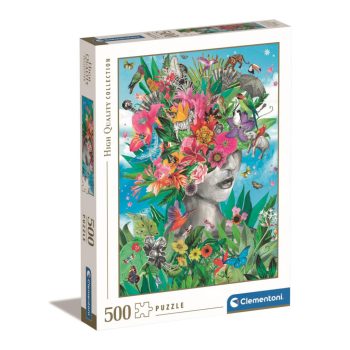   Virágzó gondolatok Head in Jungle 500 db-os puzzle Clementoni