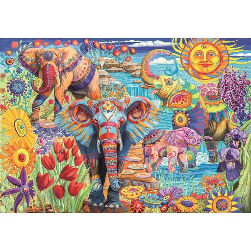Elefánt Carnival 500 db-os Compact puzzle Clementoni