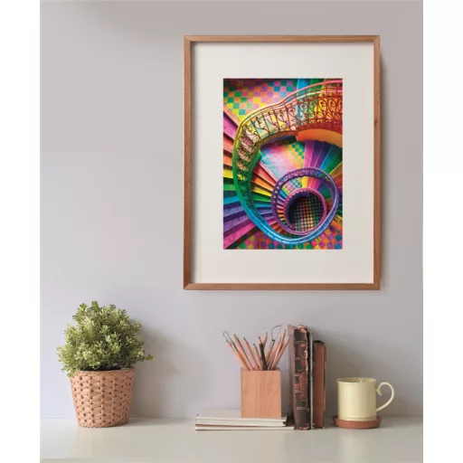 Színes lépcső Colorboom 500 db-os Compact puzzle Clementoni