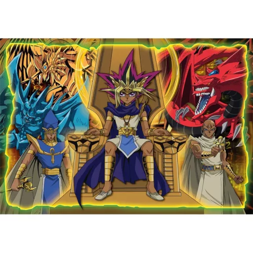 Yu-Gi-Oh! King of Arcane 500 db-os Cube puzzle Clementoni