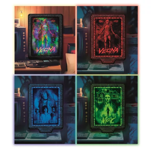 Stranger Things Vecna's Curse 520 db-os puzzle LED-es keretben Clementoni