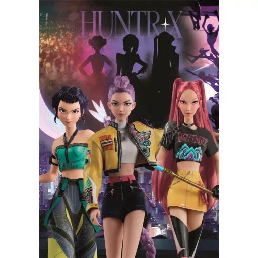 K-pop Démonvadászok Night Pulse 500 db-os Compact puzzle Clementoni