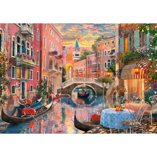 Velence Evening Sunset 6000 db-os puzzle Clementoni